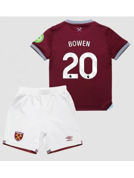 West Ham United Jarrod Bowen #20 Replika Hemmakläder Barn 2025-26 Kortärmad (+ byxor)
